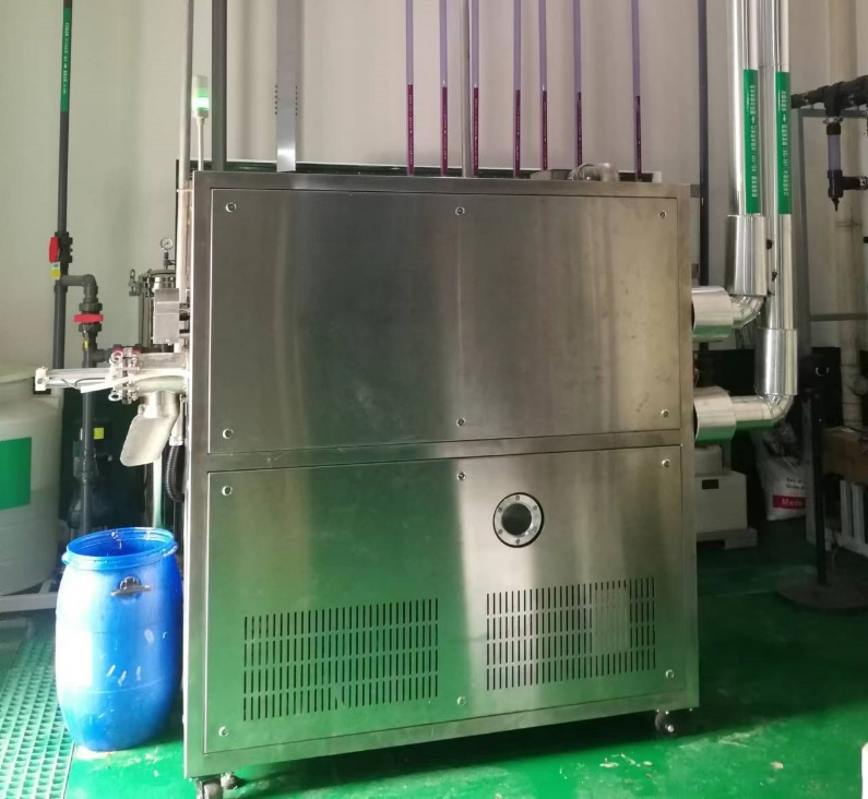 布拖县无锡某电子汽车有限公司ZQ-JJ-1T蒸汽低温结晶蒸发设备制程废液案例